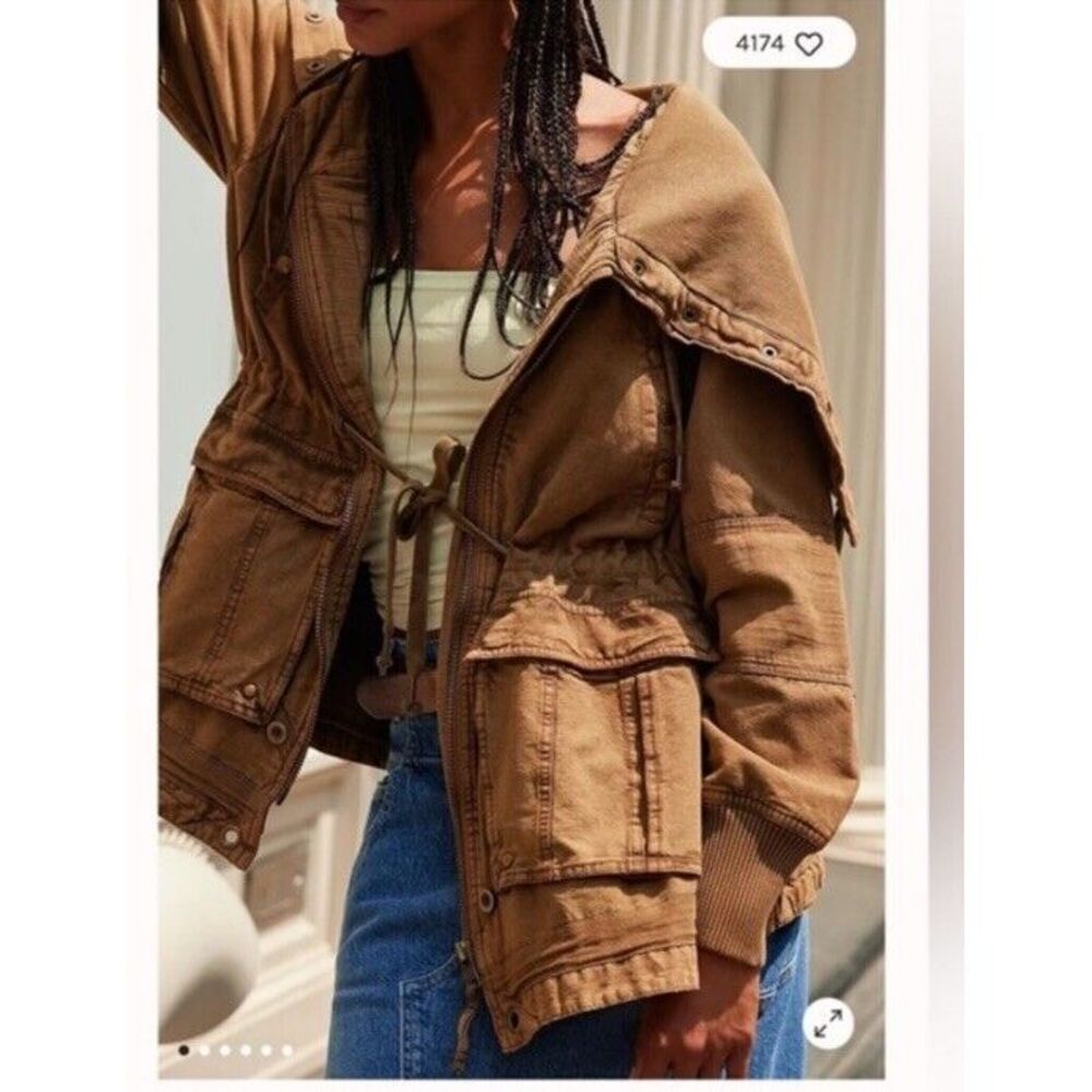NEW We The Free Size XL Surplus Future Parka Olive Night Moss $198 - Picture 2 of 8